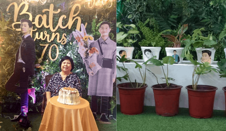 70-year-old Pinay mom gets surprise Park Seo Joon themed birthday party