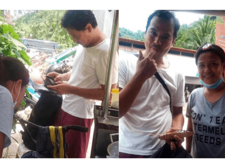 John Lloyd Cruz spotted enjoying street food, taking photos with fans in Palawan