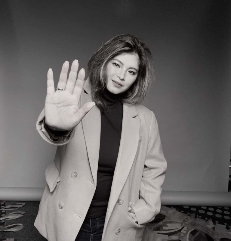 Angel Locsin calls out netizen who left political comment under post for typhoon victims
