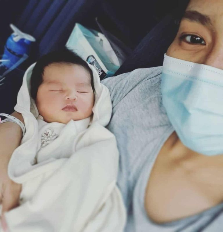 Aicelle Santos, Mark Zambrano bring home their firstborn