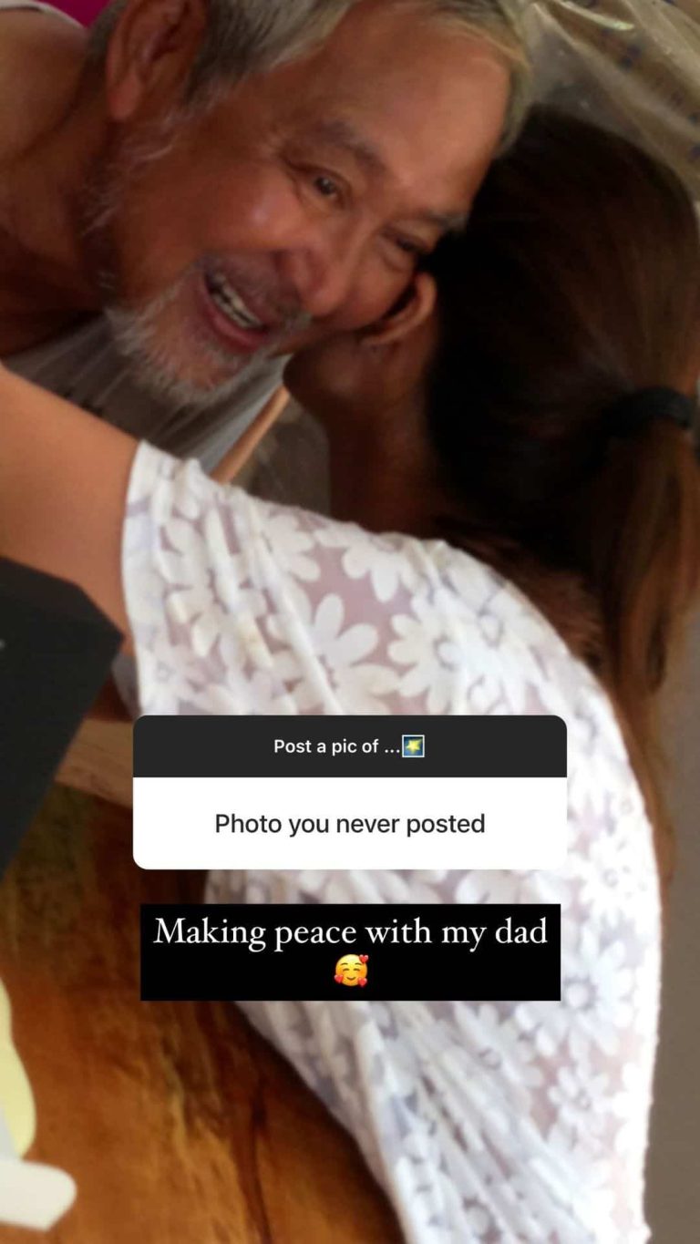 LOOK: Heart Evangelista shares photo of ‘making peace’ with her dad
