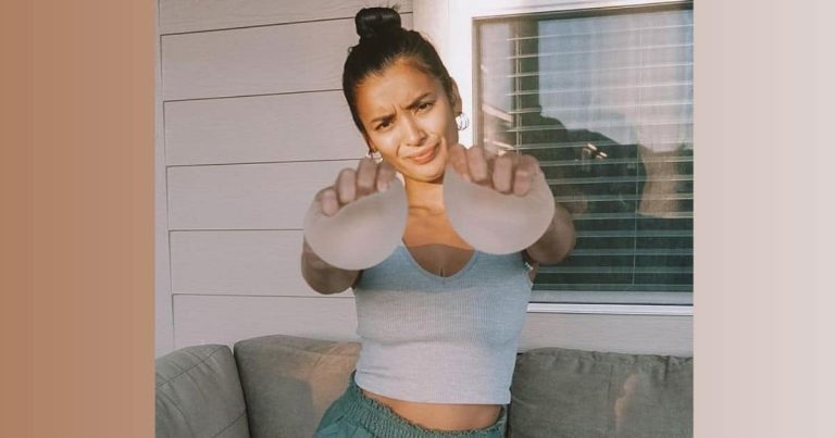 Michelle Madrigal marks first anniversary of breast implant removal