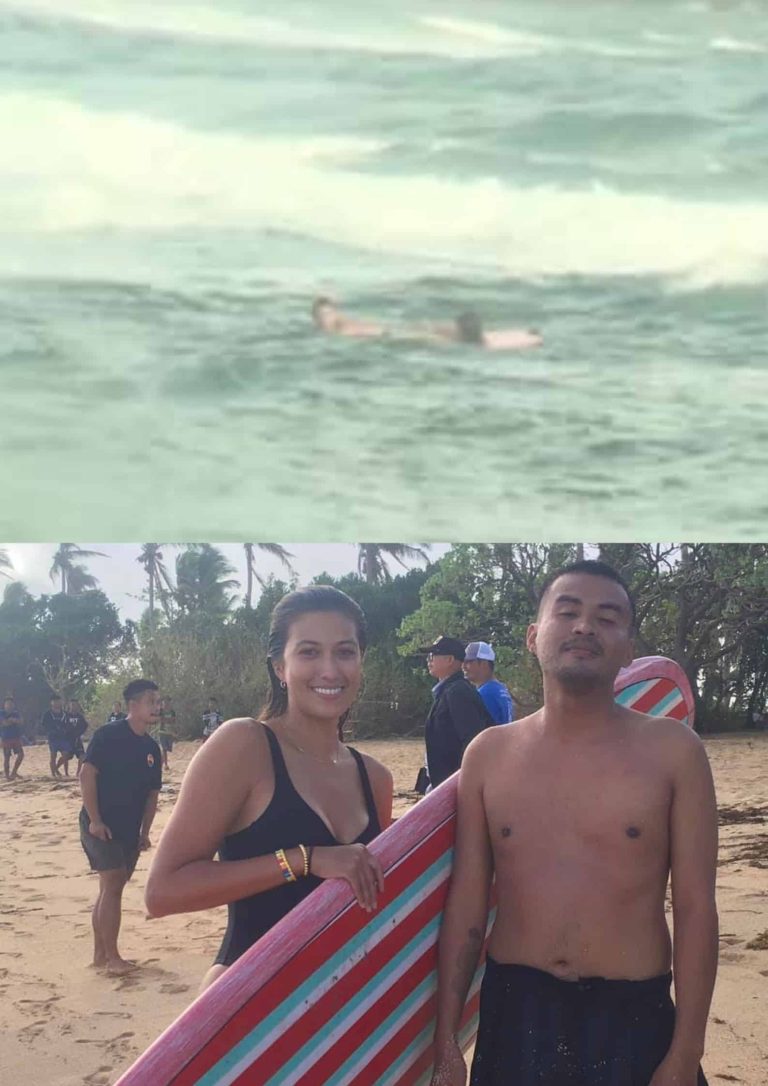 LOOK: Rachel Peters saves man from drowning in CamSur