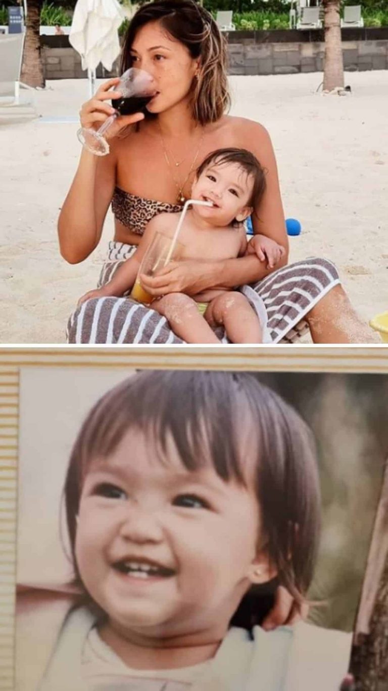Solenn Heussaff looks like baby Thylane in throwback photos