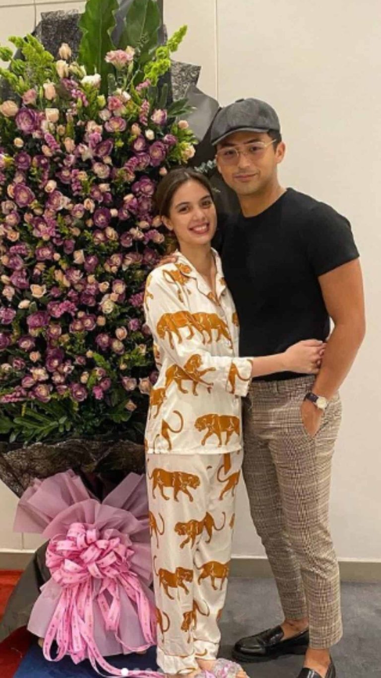 Enzo Pineda, Michelle Vito celebrate first anniversary