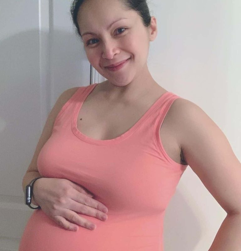 Carol Banawa says she never expected to turn 40 as an expecting mom