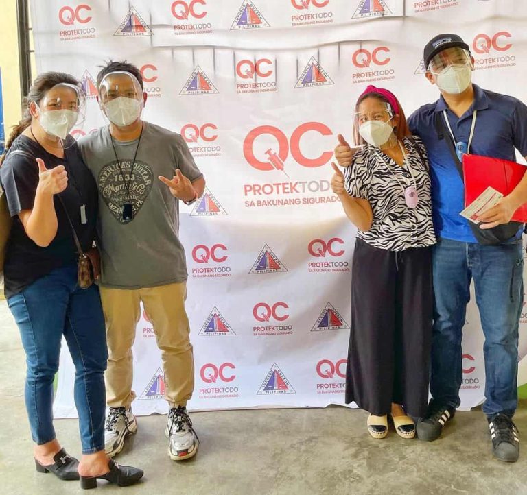 Celeb couples grateful to receive first jab against COVID-19