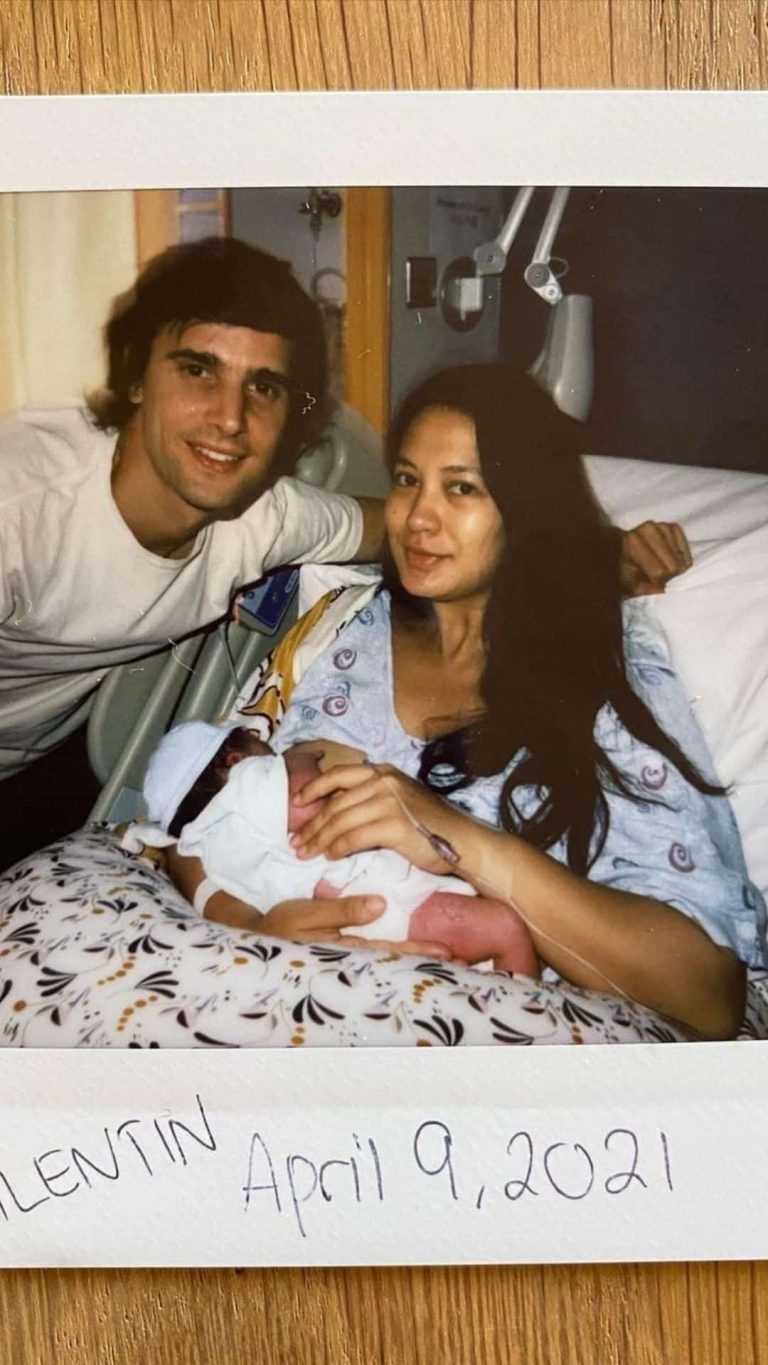 Isabelle Daza announces birth of second son