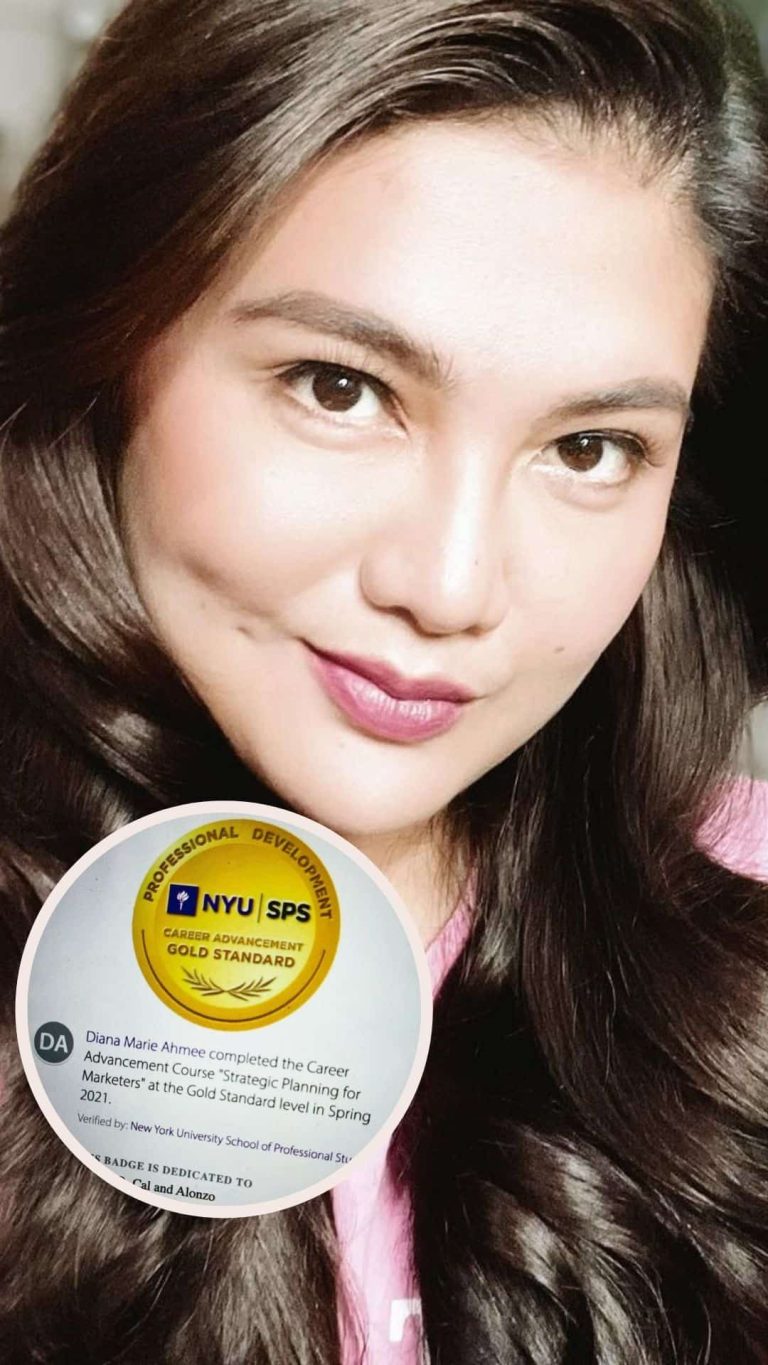 Dimples Romana receives Gold Standard badge from NYU