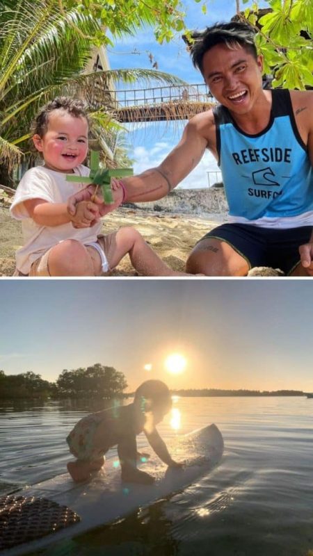 WATCH: Philmar Alipayo rides the waves with his ‘brave little girl’ Lilo