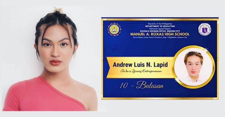 Buknoy Glamurrr graduates from junior high school