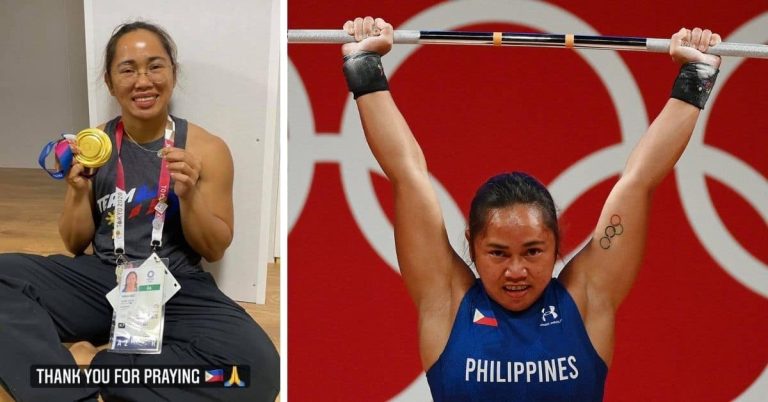 Hidilyn Diaz armed with Miraculous Medal for her golden ‘lift of faith’