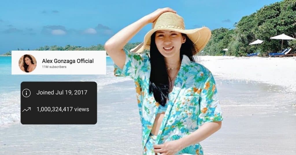 Alex Gonzaga marks 11 million subscribers, 1 billion views on YouTube