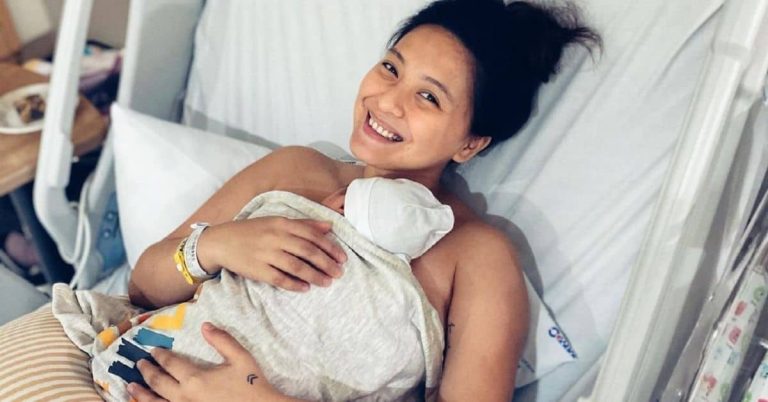 Joyce Pring reflects on pregnancy journey a week after giving birth