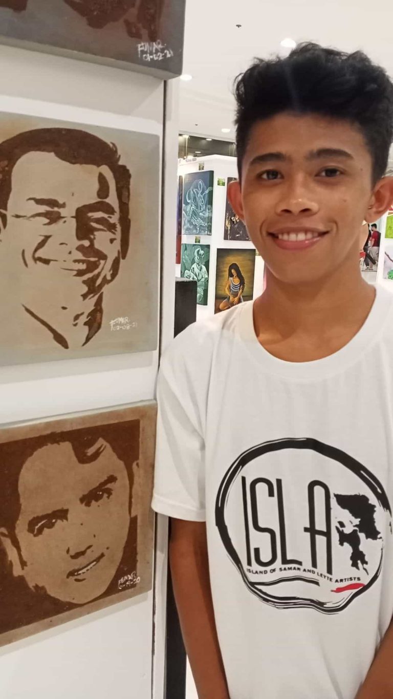 LOOK: Young artist from Leyte turns ‘kalawang’ into art