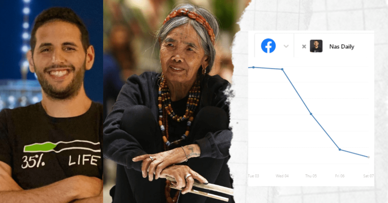 Nas Daily gets over 500K unfollows on Facebook amid Whang Od controversy