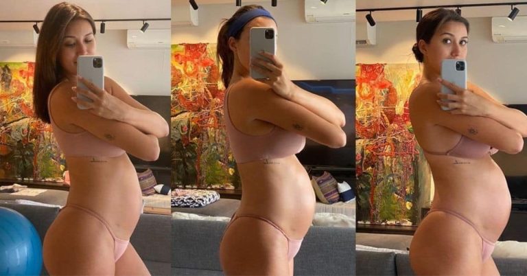 Rachel Peters shares ‘bump explosion’ photos