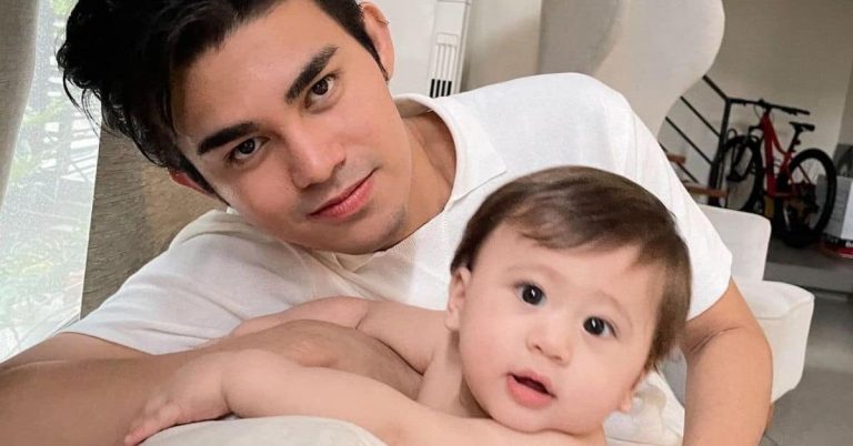 Janella Salvador, Markus Paterson’s baby Jude meets his ninong Iñigo Pascual