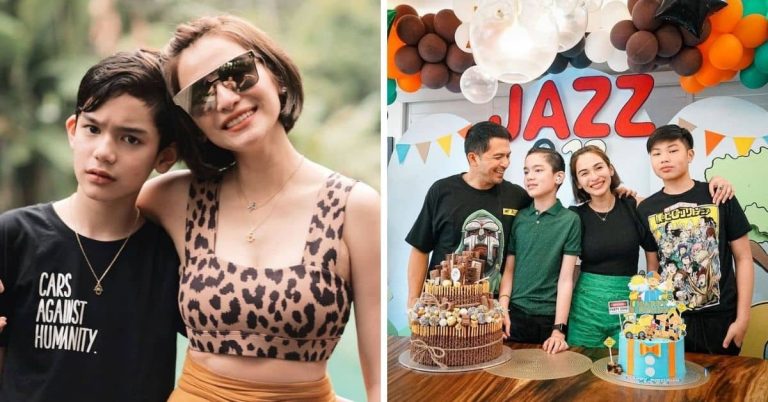 LOOK: Jennylyn Mercado’s son Alex Jazz turns 13