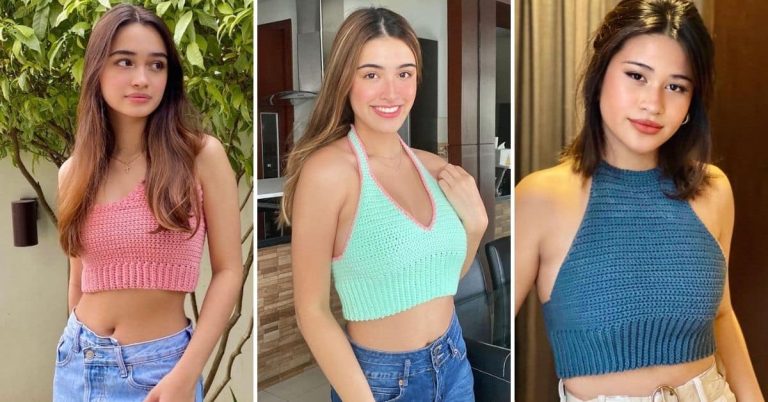 LOOK: Sunshine Cruz’s daughters sport her handmade crochet tops