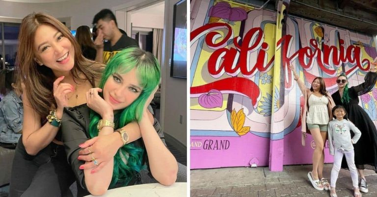 Rufa Mae Quinto bonds with Arci Muñoz in California