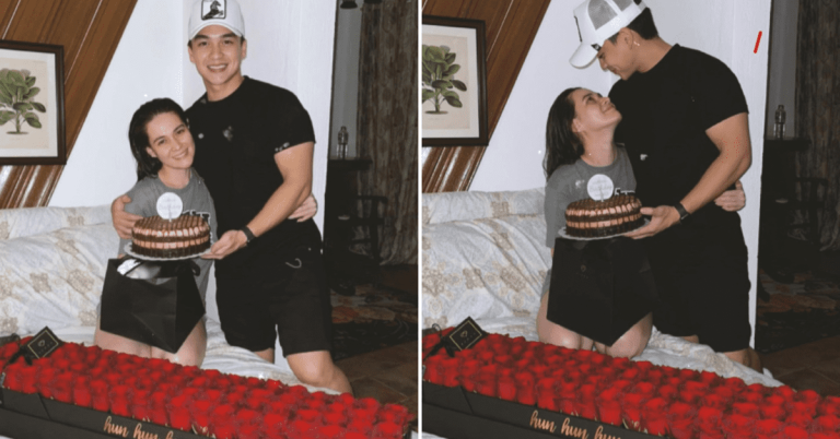 Bea Alonzo has sweet and simple birthday celebration with Dominic Roque