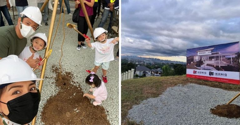 Iya Villania, Drew Arellano start building first family home