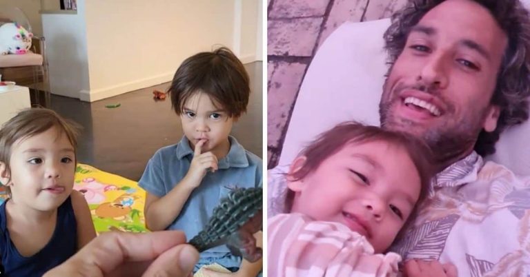 Nico Bolzico reacts as netizens ship Baby Thylane with Baby Baltie in adorable video