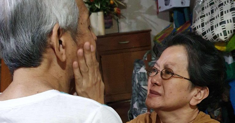 True love, indeed: Elderly couple reunites after months of being apart due to COVID-19
