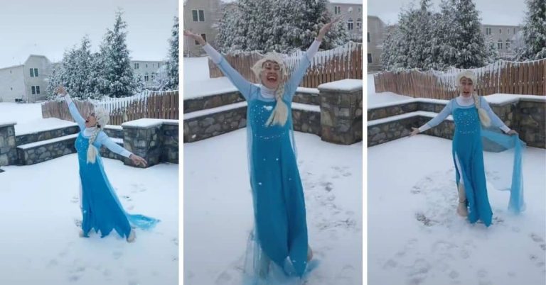 WATCH: Ai-Ai delas Alas channels Frozen’s Elsa in snowy US
