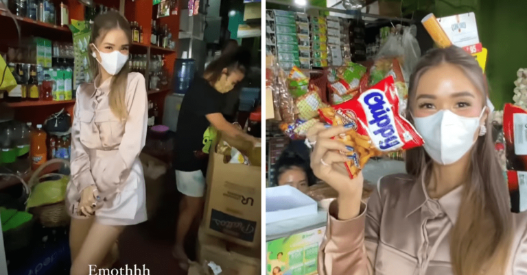 LOOK: Heart Evangelista goes sari-sari store shopping