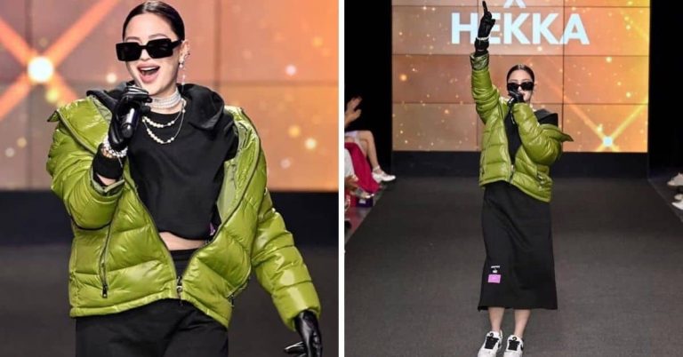 Arci Muñoz performs in New York Fashion Week