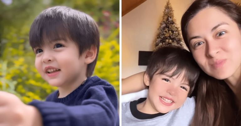 Baby Ziggy is a sweet little boy to mom Marian Rivera