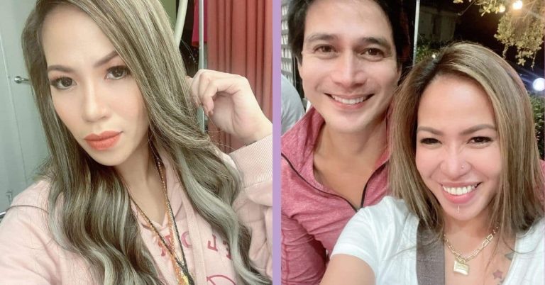 Madam Inutz shows ‘ngiting tagumpay’ in selfie pic with Piolo Pascual