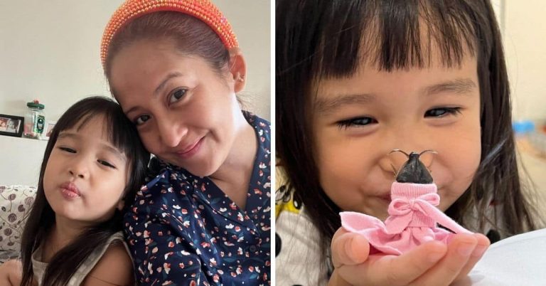 Jolina Magdangal’s daughter Vika draws laughs for love of ‘pet cockroach’