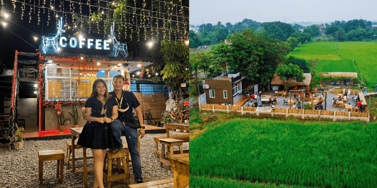 Couple puts up coffee shop in the middle of rice fields in Pangasinan, now earns P50,000 daily