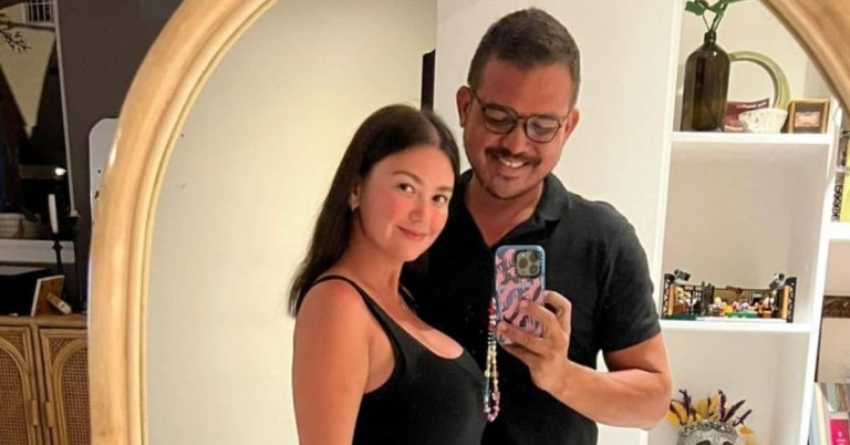 Angelica flaunts baby bump with boyfriend Greg Homann