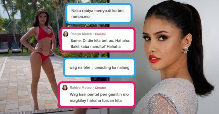 Rabiya Mateo has ‘palaban’ clapbacks for her bashers