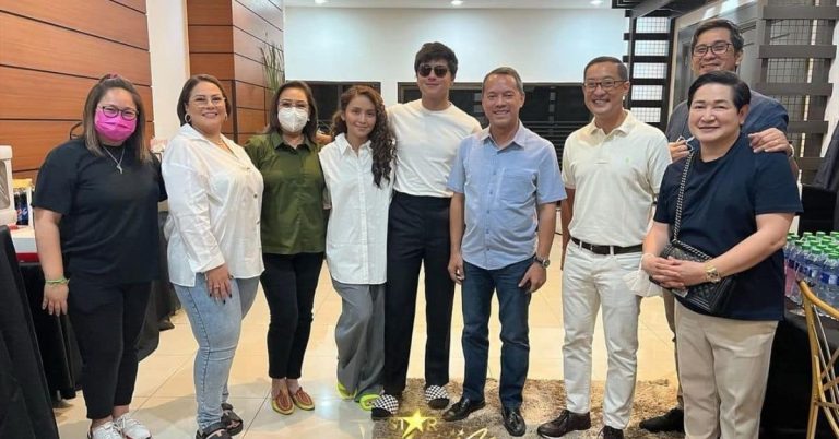 LOOK: Daniel Padilla gets surprise birthday party with ABS-CBN big bosses