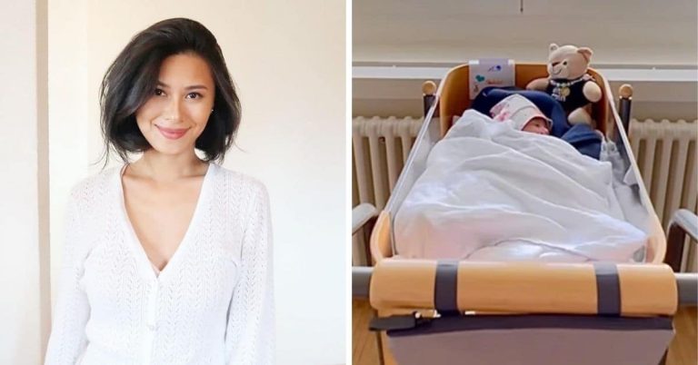 Dionne Monsanto welcomes first baby