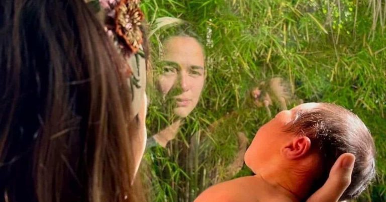 Dennis Trillo shares photo of wife Jennylyn Mercado with their newborn