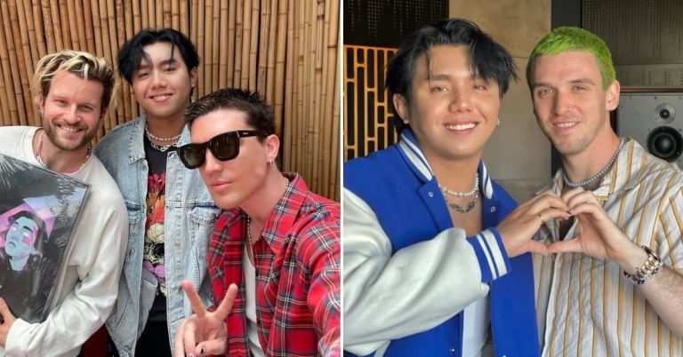 LOOK: Zack Tabudlo sparks collab rumors after sharing photos with LANY and Lauv