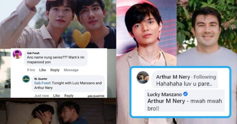 Luis Manzano, Arthur Nery react to post that joked about them as BL stars