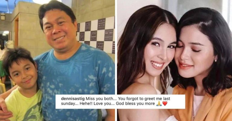 Dennis Padilla says children Julia, Claudia, Leon forgot to greet him on Father’s Day