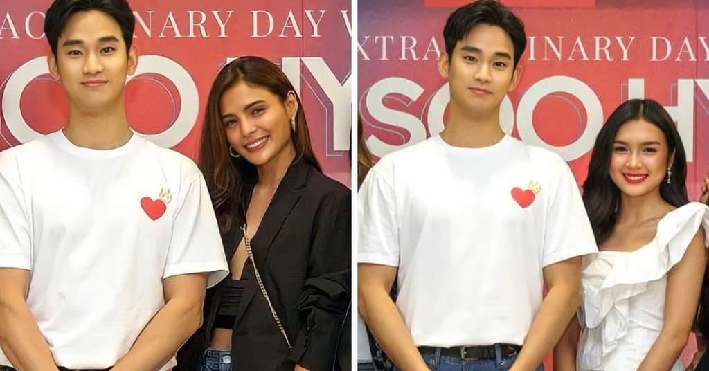 Francine Diaz, Lovi Poe flex photos with K-drama star Kim Soo Hyun ...