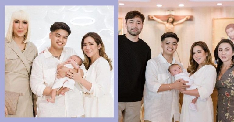 LOOK: Angeline Quinto’s son has a star-studded baptism