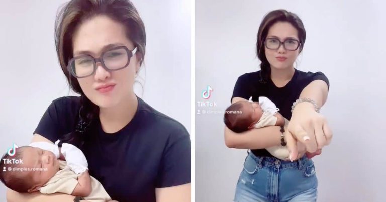 Dimples Romana impresses netizens with mom bod