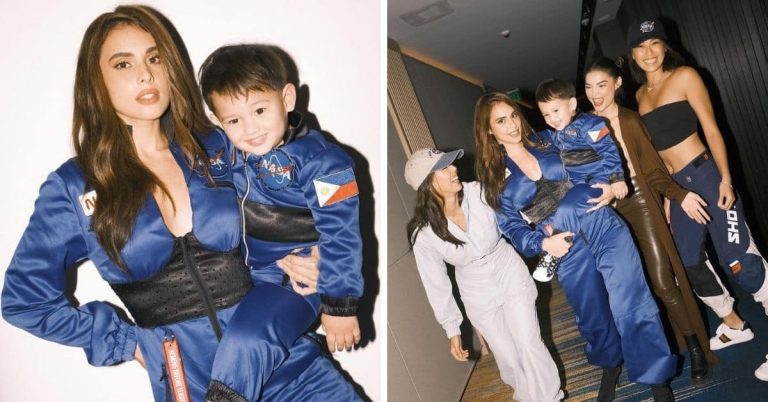 Max Collins’ son marks 2nd birthday with his celebrity titas