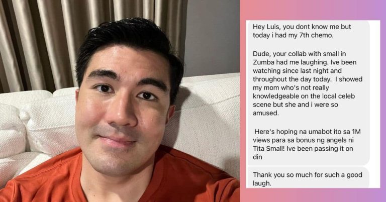Luis Manzano reveals heartwarming message from ailing fan