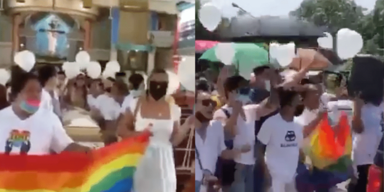 ‘WALANG IIYAK AT DAPAT MASAYA LANG’: Friends play ‘Bad Romance,’ ‘Paru Paru G’ in LGBTQ member’s funeral to grant dying wish